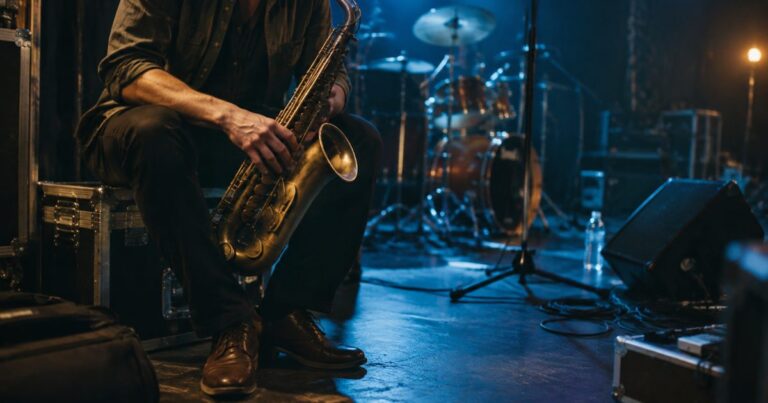Romain Dugelay : saxophone, projets et disques