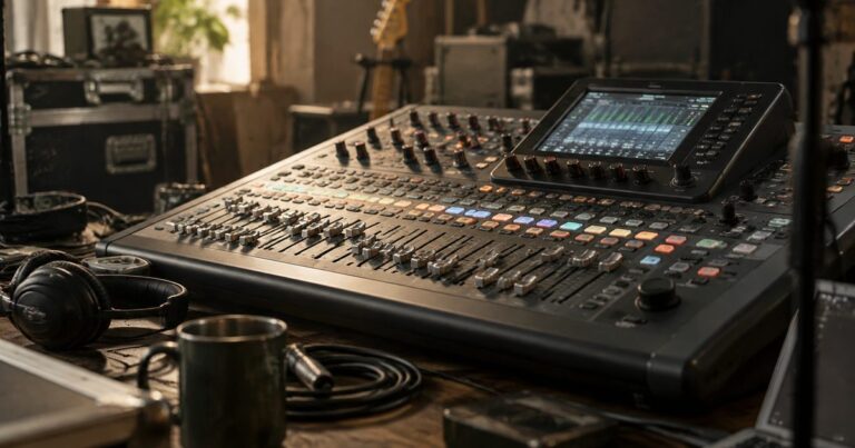 Behringer X32 : test du workflow et des retours
