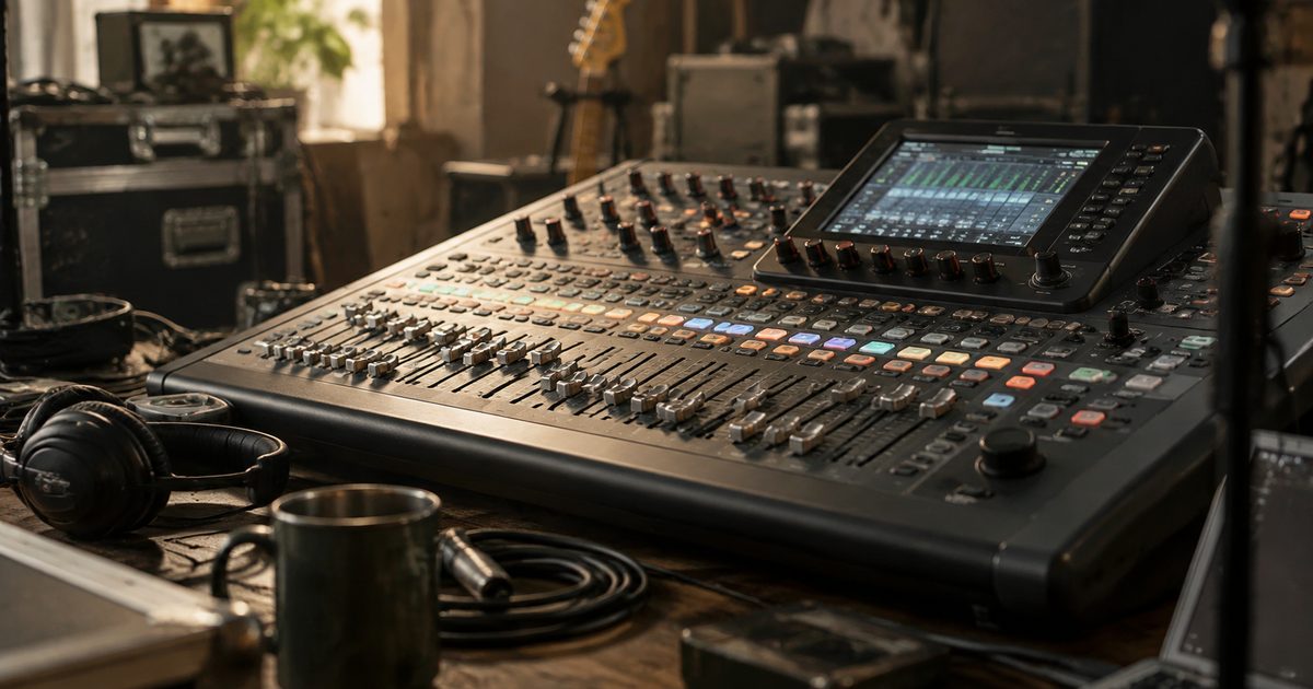 Behringer X32 : test du workflow et des retours