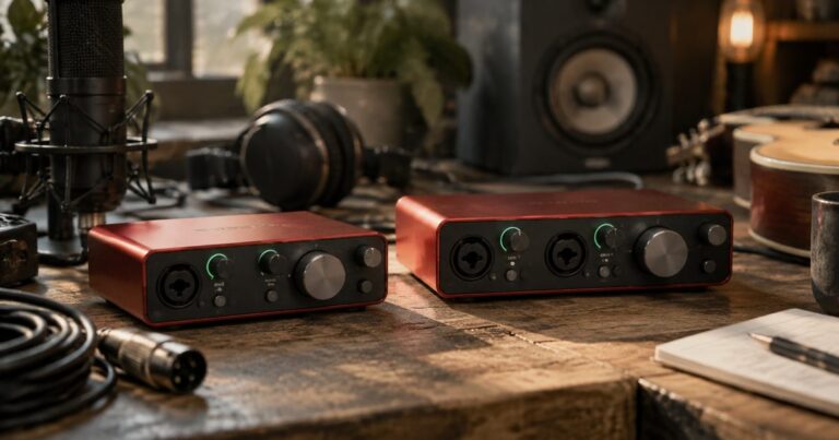 Scarlett Solo vs 2i2 : quelle interface choisir ?